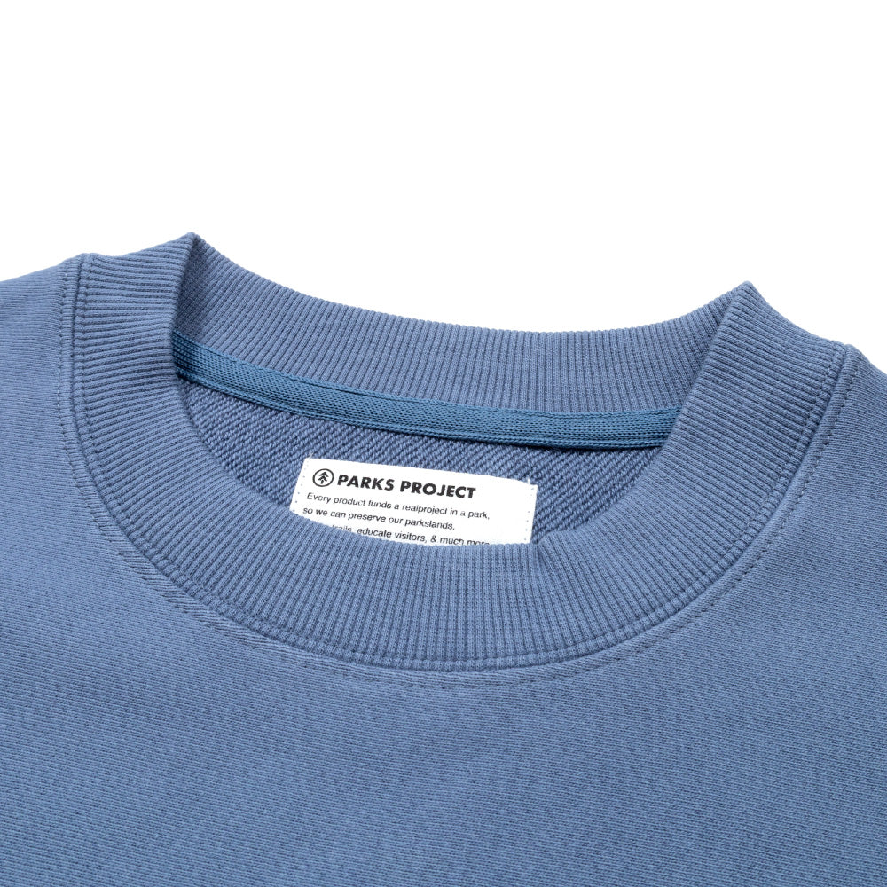 Japan NP Sweat ジャパンNPスウェット Sax(Blue)