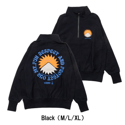 Mt.FUJI No.4 Half Zip マウントフジナンバー4ハーフジップ