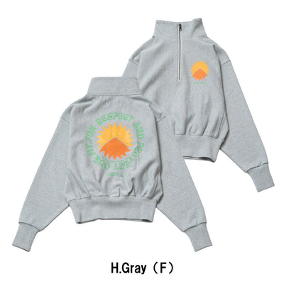 Mt.FUJI No.4 Half Zip マウントフジナンバー4ハーフジップ