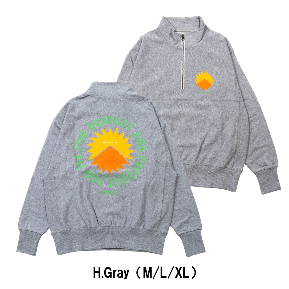 Mt.FUJI No.4 Half Zip マウントフジナンバー4ハーフジップ