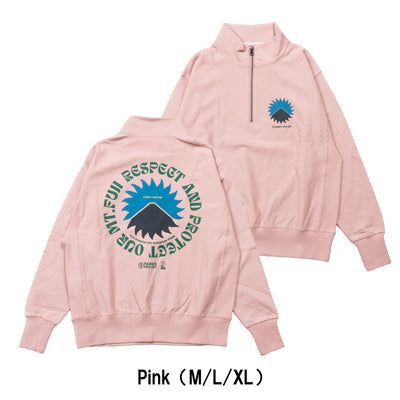 Mt.FUJI No.4 Half Zip マウントフジナンバー4ハーフジップ