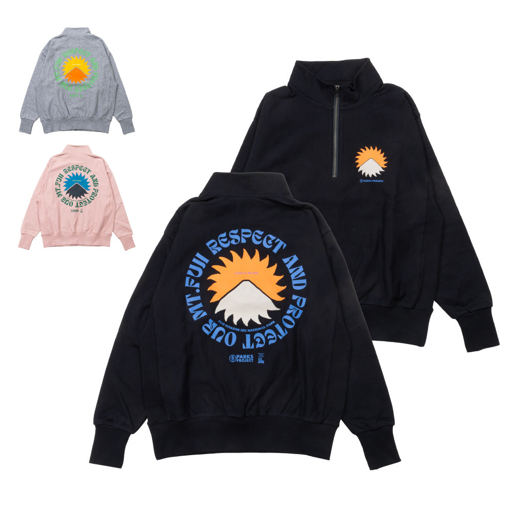 Mt.FUJI No.4 Half Zip マウントフジナンバー4ハーフジップ