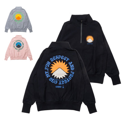 Mt.FUJI No.4 Half Zip マウントフジナンバー4ハーフジップ