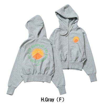 Mt.FUJI No.4 Zip Hoodie マウントフジナンバー4ジップフーディー
