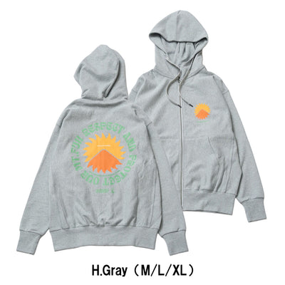 Mt.FUJI No.4 Zip Hoodie マウントフジナンバー4ジップフーディー