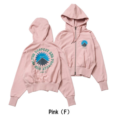 Mt.FUJI No.4 Zip Hoodie マウントフジナンバー4ジップフーディー