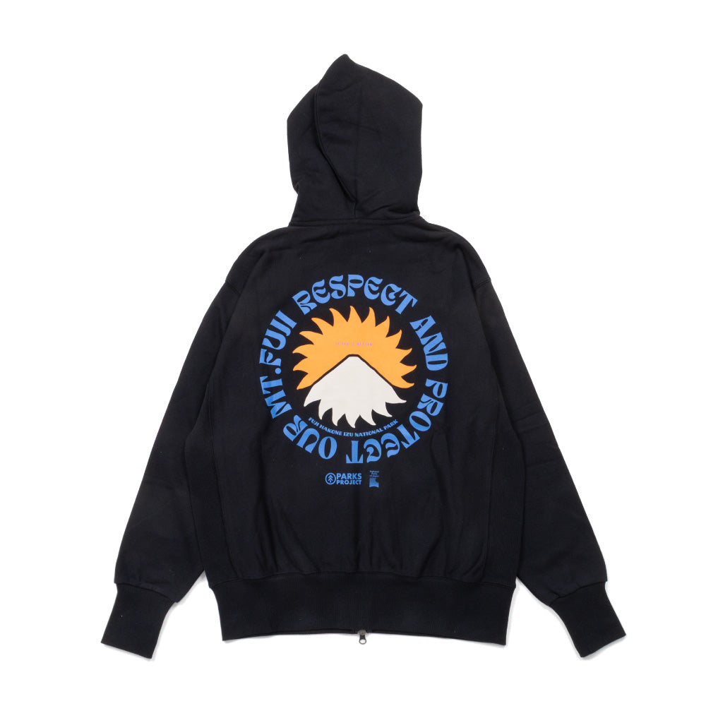 Mt.FUJI No.4 Zip Hoodie マウントフジナンバー4ジップフーディー