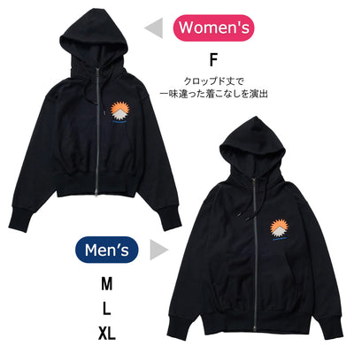 Mt.FUJI No.4 Zip Hoodie マウントフジナンバー4ジップフーディー