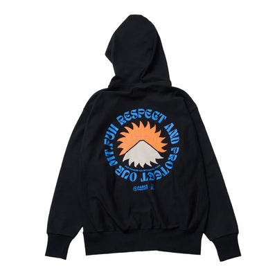 Mt.FUJI No.4 Zip Hoodie マウントフジナンバー4ジップフーディー