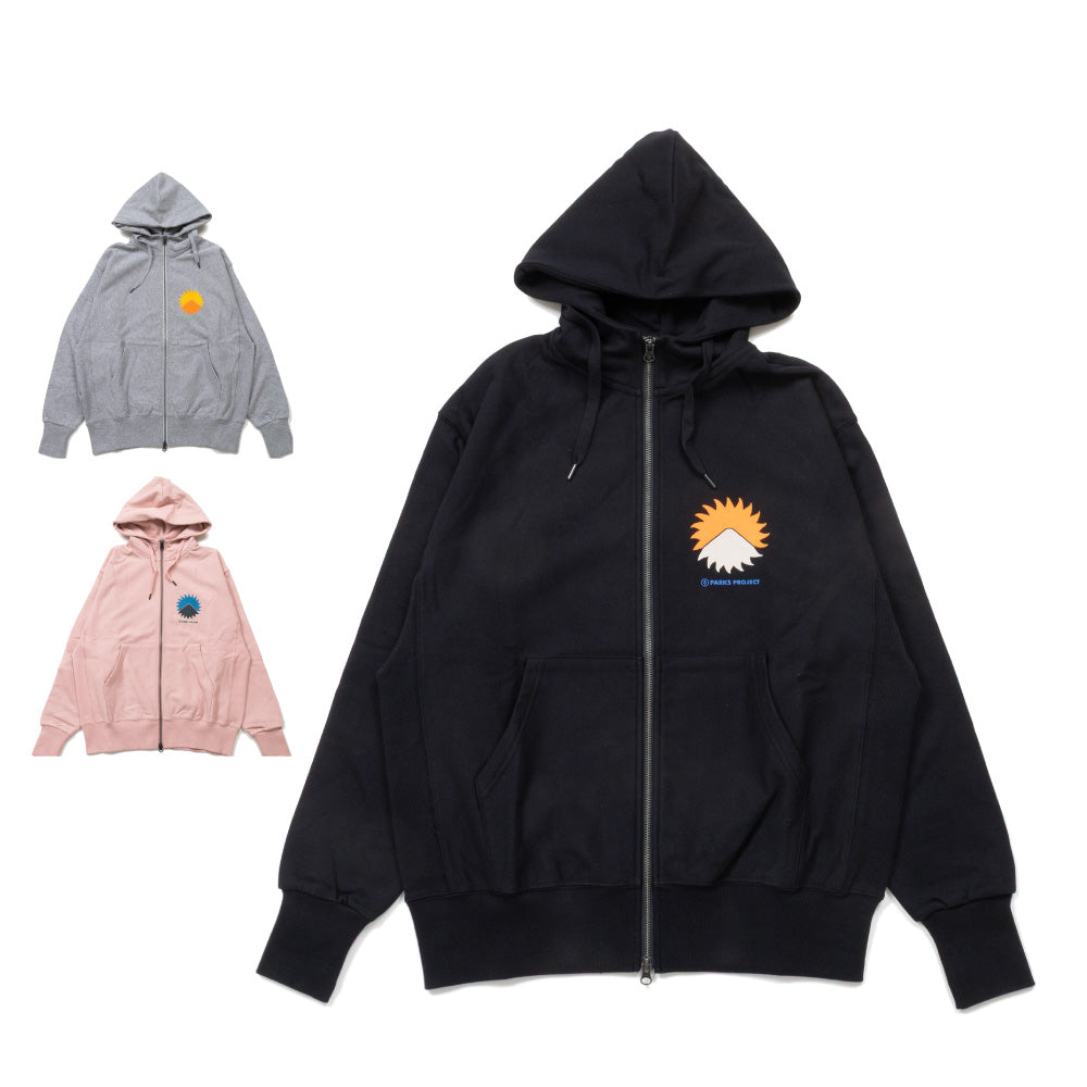 Mt.FUJI No.4 Zip Hoodie マウントフジナンバー4ジップフーディー