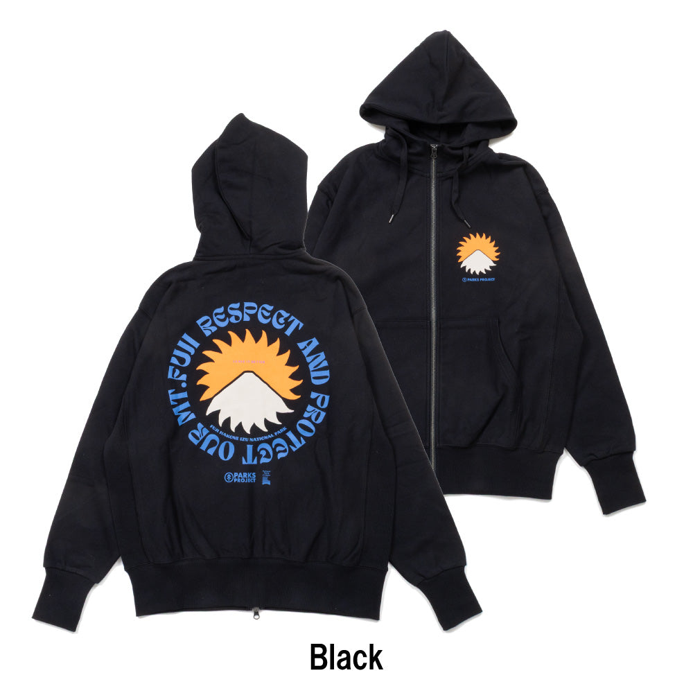 Mt.FUJI No.4 Zip Hoodie マウントフジナンバー4ジップフーディー