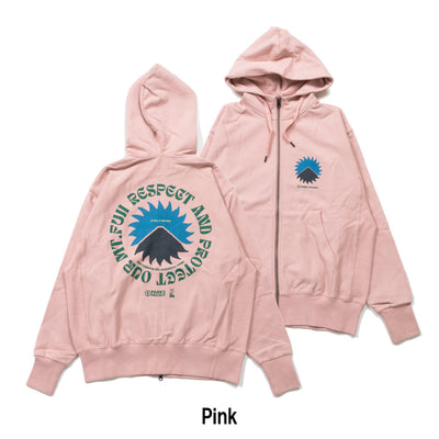 Mt.FUJI No.4 Zip Hoodie マウントフジナンバー4ジップフーディー
