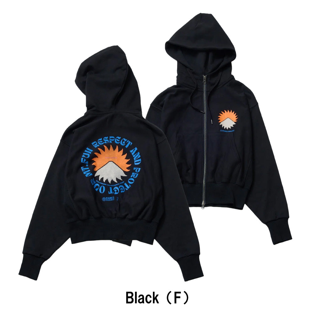 Mt.FUJI No.4 Zip Hoodie マウントフジナンバー4ジップフーディー