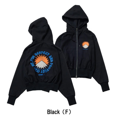 Mt.FUJI No.4 Zip Hoodie マウントフジナンバー4ジップフーディー
