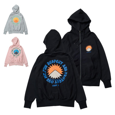 Mt.FUJI No.4 Zip Hoodie マウントフジナンバー4ジップフーディー