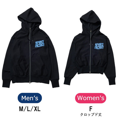 ALASKA Zip Hoodie アラスカジップフーディー Black 142511001
