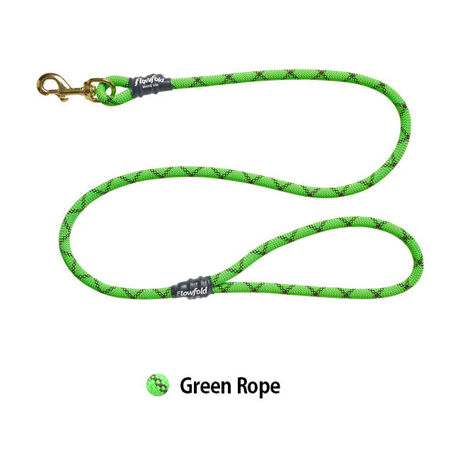 Flowfold フローフォールド Recycled Climbing Rope 4ft Dog Leash リサイクルドクライミングロープ4フィートドッグリーシュ 21FW4DL