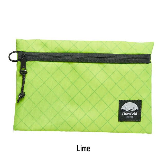 Flowfold フローフォールド Voyager Zipper Pouch Medium ボイジャージッパーポーチミディアム FFMTP059