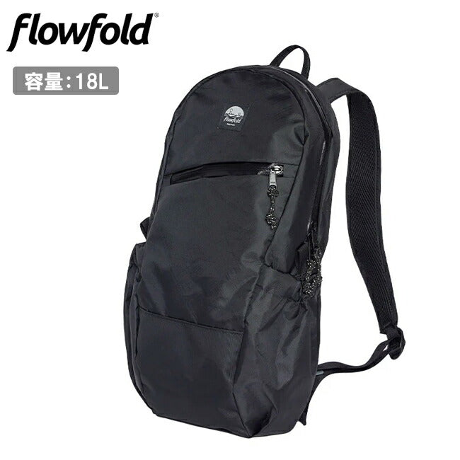 Flowfold フローフォールド OPTIMIST BACK PACK 18L オプティミストバッグパック18L Jet Black ff18bp001
