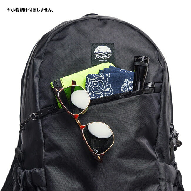 Flowfold フローフォールド OPTIMIST BACK PACK 18L オプティミストバッグパック18L Jet Black ff18bp001