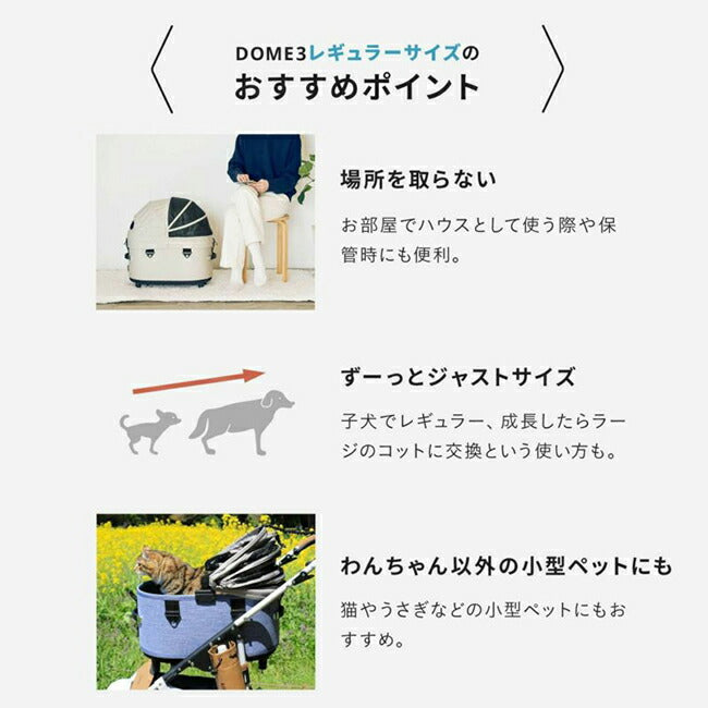 AIRBUGGY エアバギー DOME3 REGULAR ドーム3レギュラー Earth Black AD320