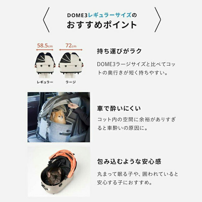 AIRBUGGY エアバギー DOME3 REGULAR ドーム3レギュラー Earth Black AD320