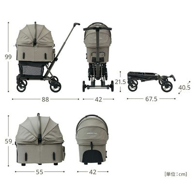 AIRBUGGY エアバギー AIRBUGGY wizX エアバギーウィズエックス AD932