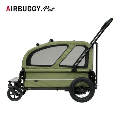 AIRBUGGY エアバギー キャリッジ 2点セット [台車・ルーフ] MossGreen AD3057