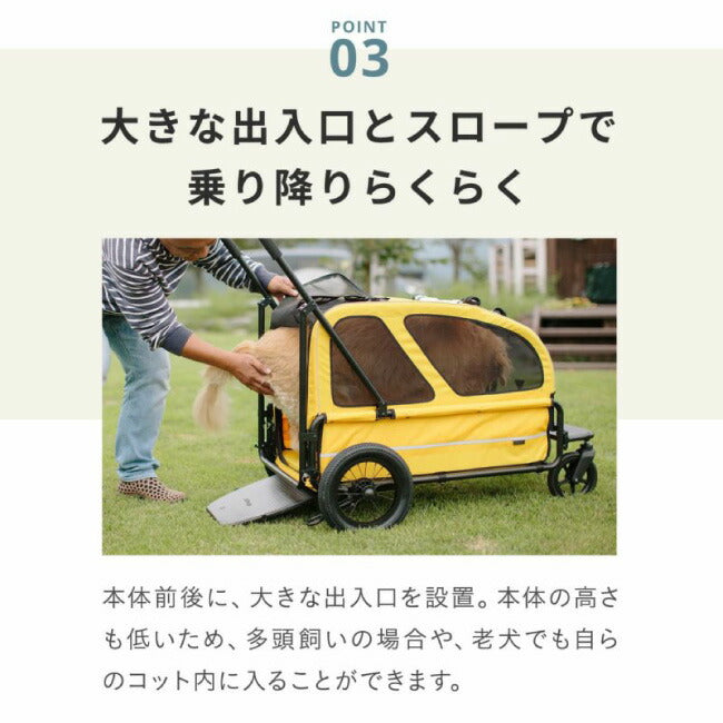 AIRBUGGY エアバギー キャリッジ 2点セット [台車・ルーフ] MossGreen AD3057