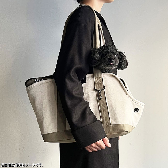 PUFF パフ pet carry canvas tote M ペットキャリーキャンバストートM P24002