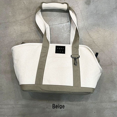 PUFF パフ pet carry canvas tote L ペットキャリーキャンバストートL P24004