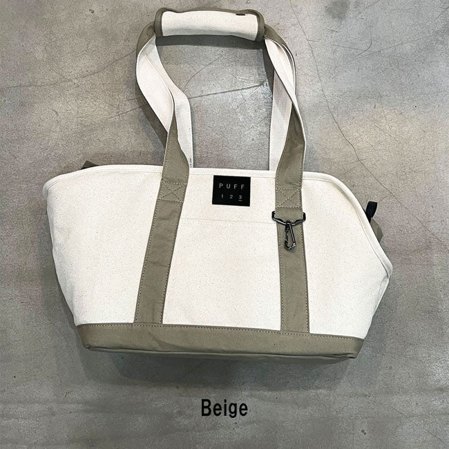 PUFF | PUFF パフ pet carry canvas tote L ペットキャリーキャンバス