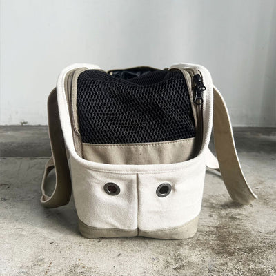 PUFF パフ pet carry canvas tote L ペットキャリーキャンバストートL P24004