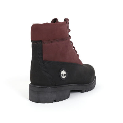 Timberland ティンバーランド 6inch Premium Waterproof Boot 6インチプレミアムウォータープルーフブーツ Black Nubuck/Burgundy 0A2P6W
