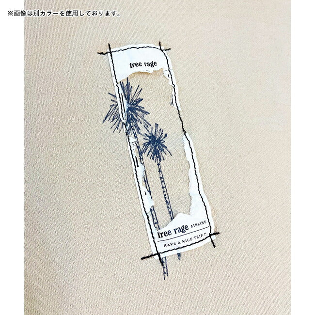 free rage フリーレイジ 「NICE TO MEET...LA」ハンドペイントクルースウェット 224CC785