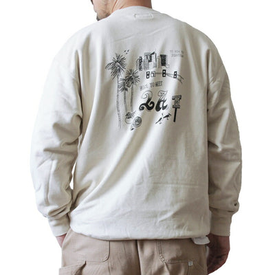free rage フリーレイジ 「NICE TO MEET...LA」クラシッククルースウェット 224CC781C