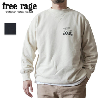 free rage フリーレイジ 「NICE TO MEET...LA」クラシッククルースウェット 224CC781C