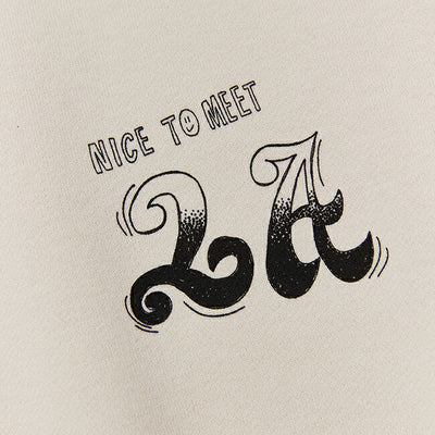 free rage フリーレイジ 「NICE TO MEET...LA」クラシッククルースウェット 224CC781C