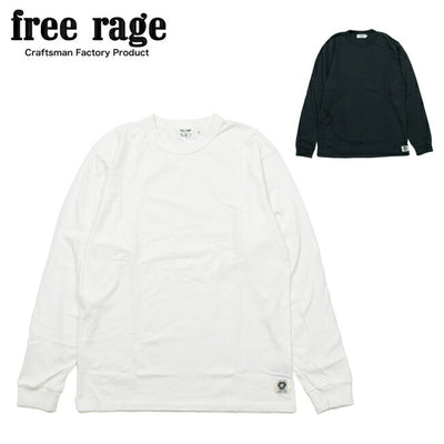 free rage フリーレイジ Standard リサイクルコットン長袖Tee FRCC015