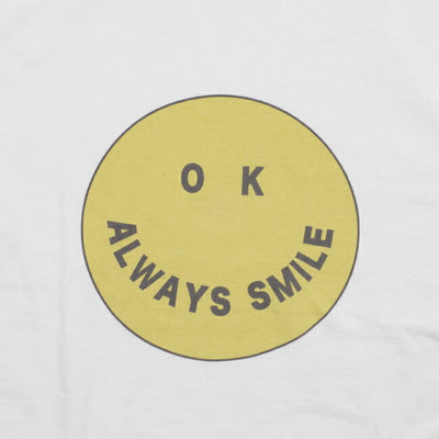 free rage フリーレイジ リサイクルコットンリンガーTee(SMILE) 225AC785A