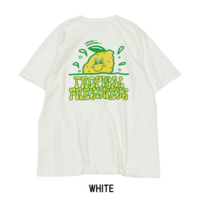 free rage フリーレイジ リサイクルコットン半袖Tee(TROPICAL LEMON vol.2) 225AC789A