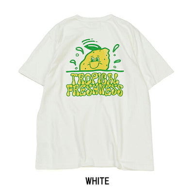 free rage フリーレイジ リサイクルコットン半袖Tee(TROPICAL LEMON vol.2) 225AC789A