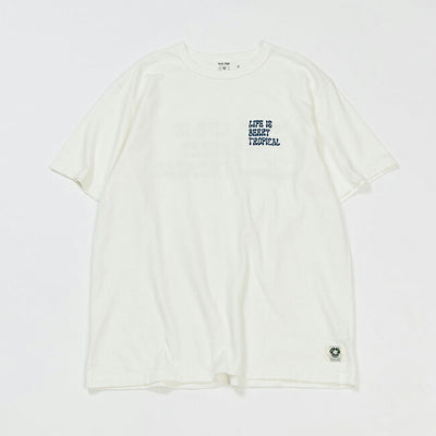 free rage フリーレイジ リサイクルコットン半袖Tee(BERRY TROPICAL) 225AC789B