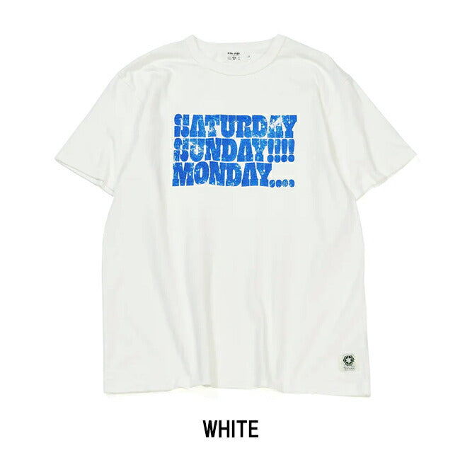 free rage フリーレイジ リサイクルコットンTシャツ(WEEKEND vol.1) 225AC787B