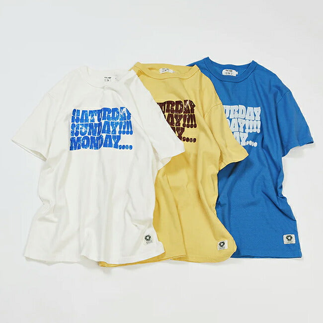 free rage フリーレイジ リサイクルコットンTシャツ(WEEKEND vol.1) 225AC787B