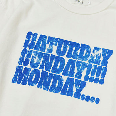 free rage フリーレイジ リサイクルコットンTシャツ(WEEKEND vol.1) 225AC787B