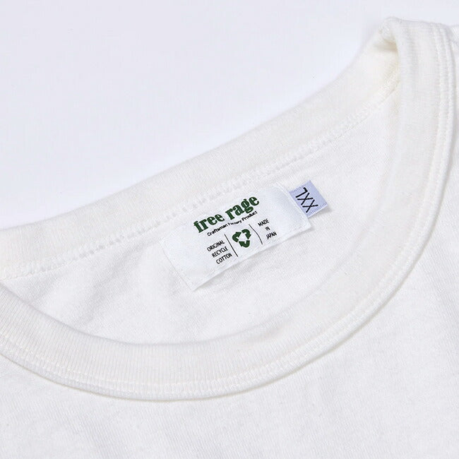 free rage フリーレイジ リサイクルコットンTシャツ(WEEKEND vol.1) 225AC787B