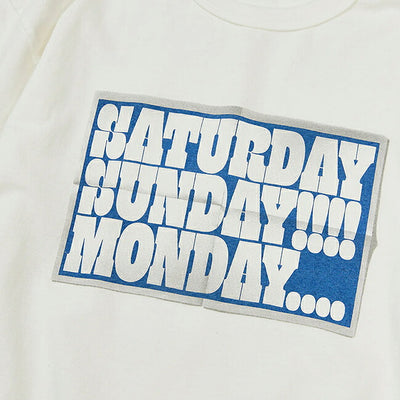 free rage フリーレイジ リサイクルコットン半袖Tee(WEEKEND vol.2) 225AC788D
