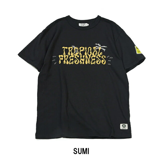free rage フリーレイジ ハンドペイントTシャツ(TROPICAL FRESHNESS) 225AC792