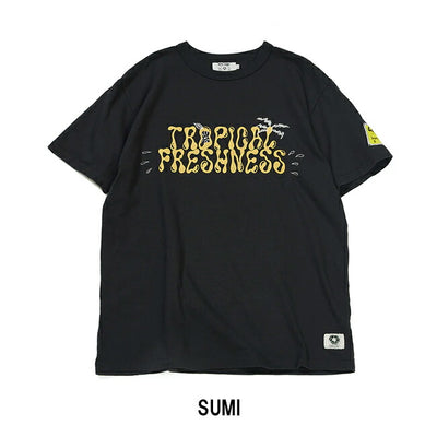 free rage フリーレイジ ハンドペイントTシャツ(TROPICAL FRESHNESS) 225AC792